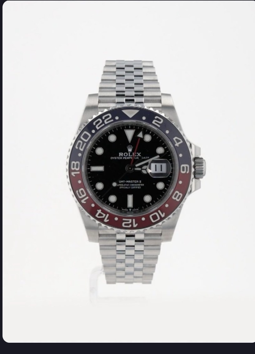 Rolex GMT -MASTER II Pepsi Jubilee