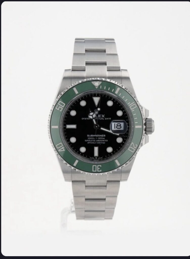 Rolex Submariner Starbucks 41mm Green Bezel