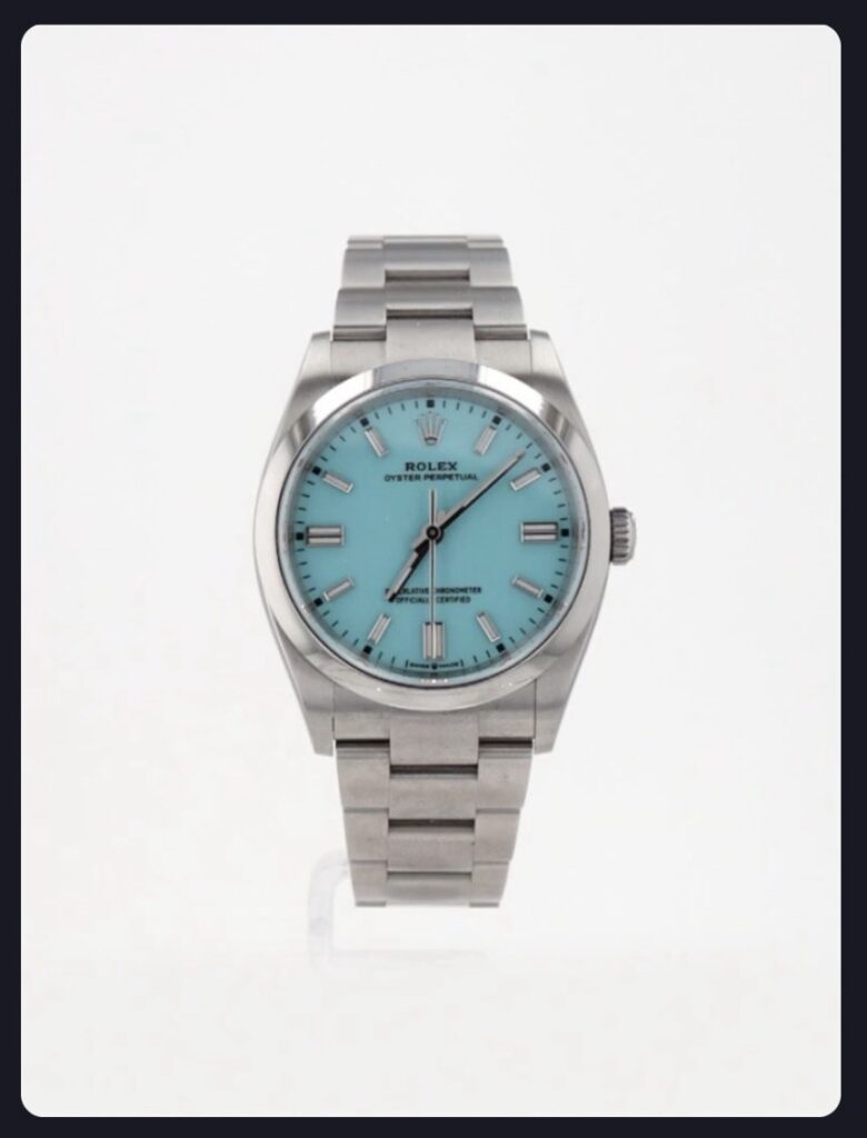 Rolex Tiffany Dial 36mm Oyster perpetual