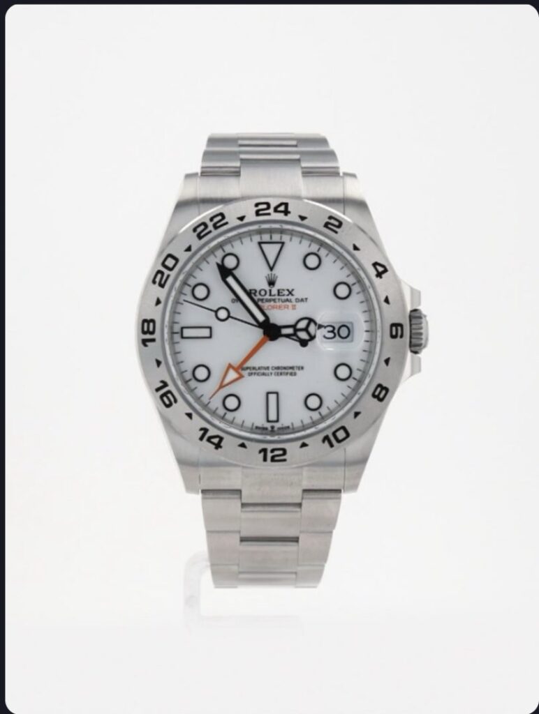 Rolex explorer 42mm Polar white Dial
