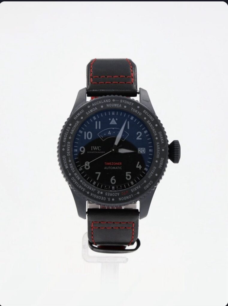 IWC Pilot’s Watch Timerzoner Top Gun ceratanium