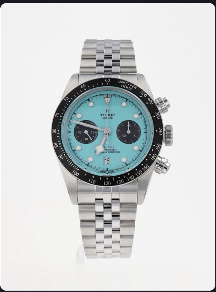 Tudor Flamingo Blue